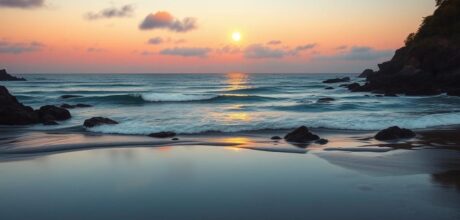 Cómo la influencia lunar en las mareas transforma los océanos y la vida marina