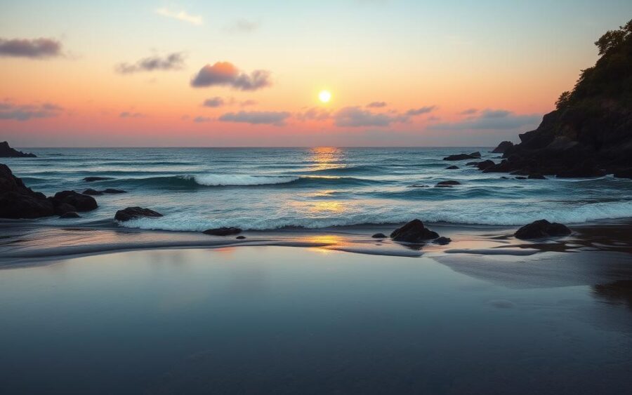Cómo la influencia lunar en las mareas transforma los océanos y la vida marina